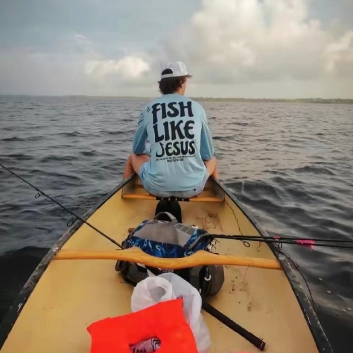 FishLikeJesus Hooded Long Sleeve