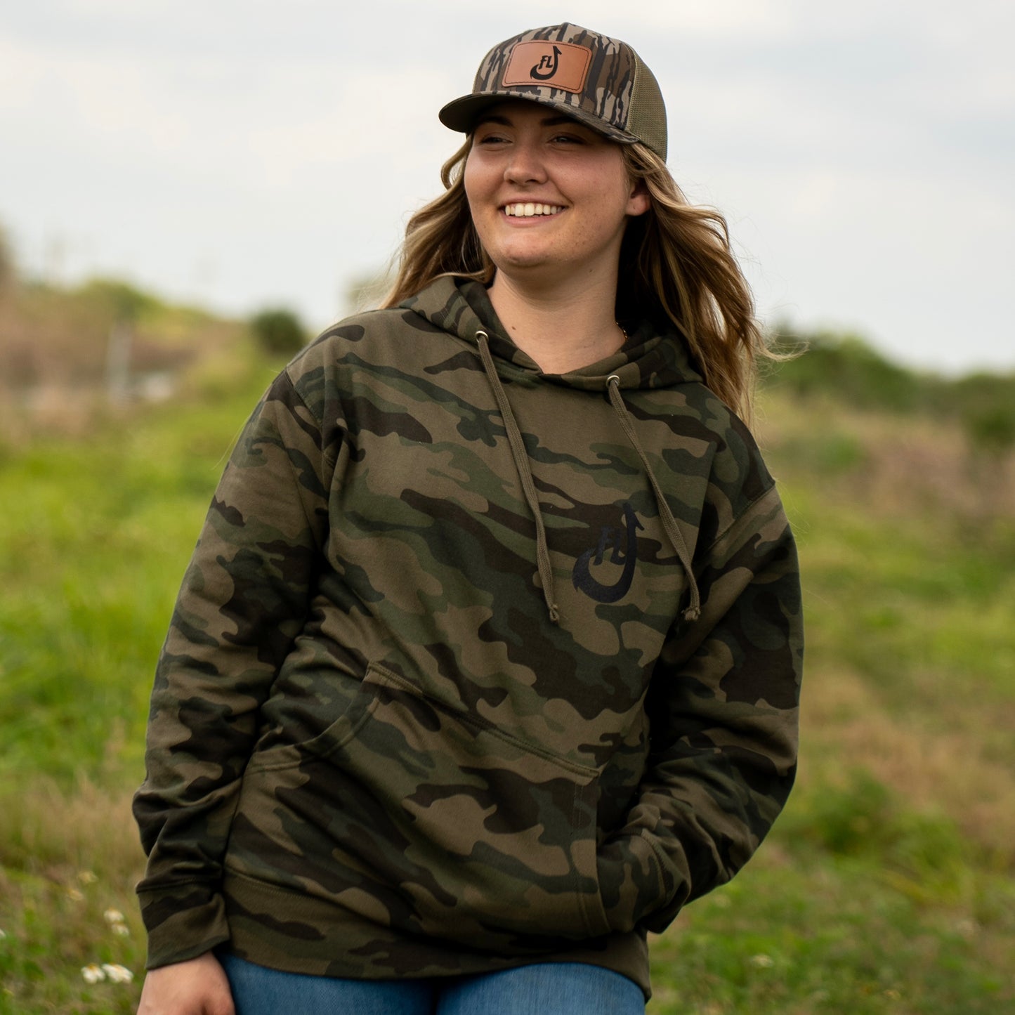FLJ Snapback Camo Hat
