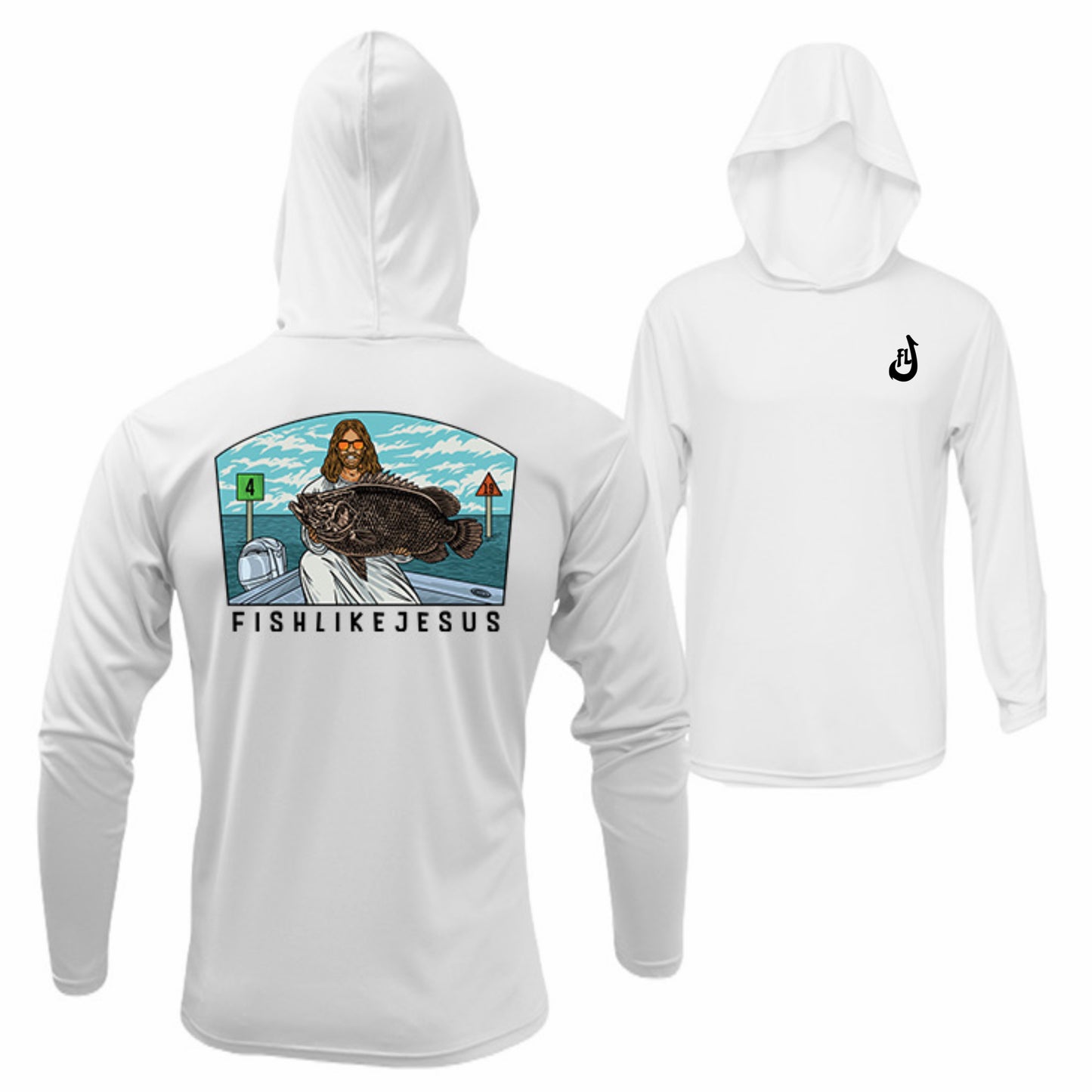 JC Tripletail Hooded Long Sleeve