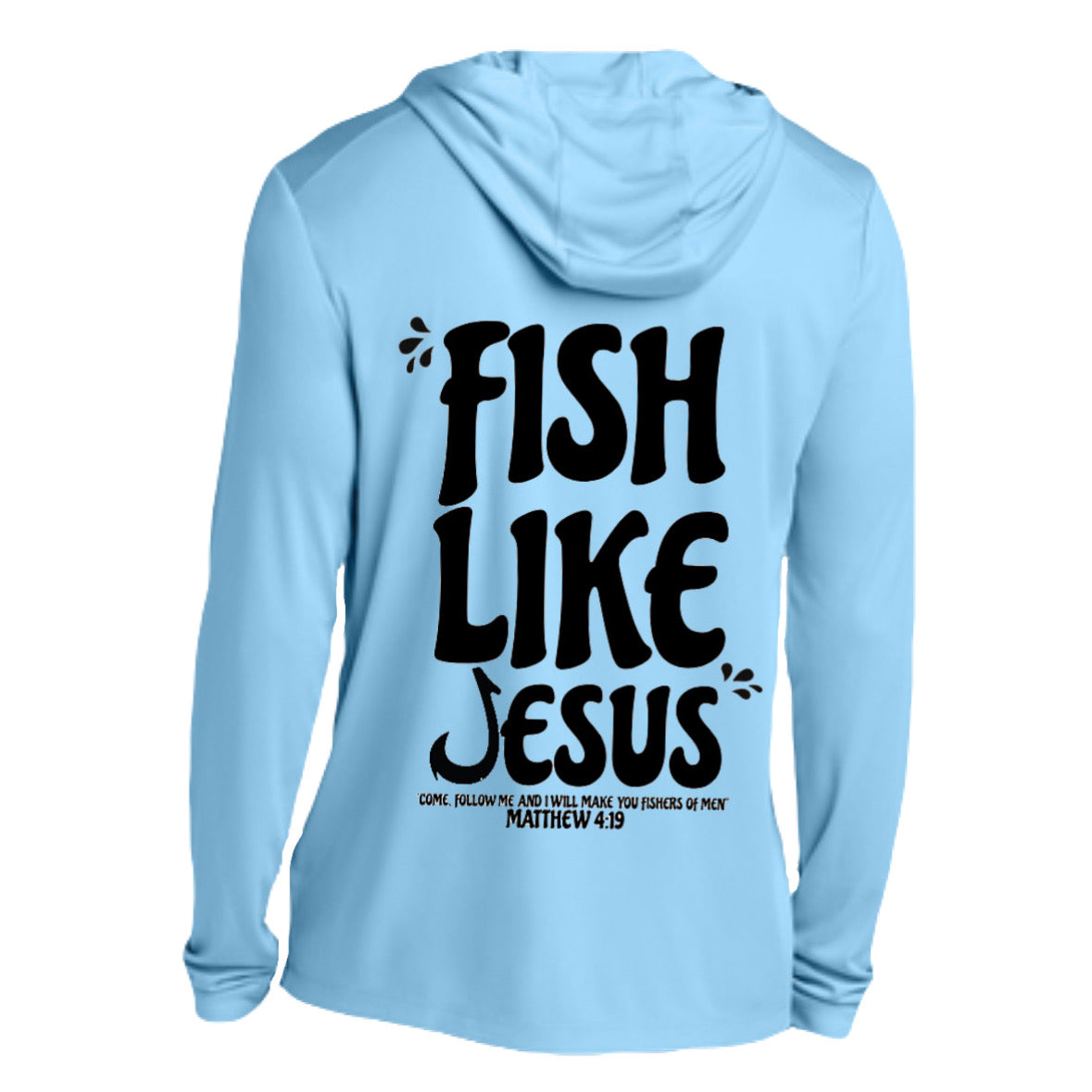 FishLikeJesus Hooded Long Sleeve
