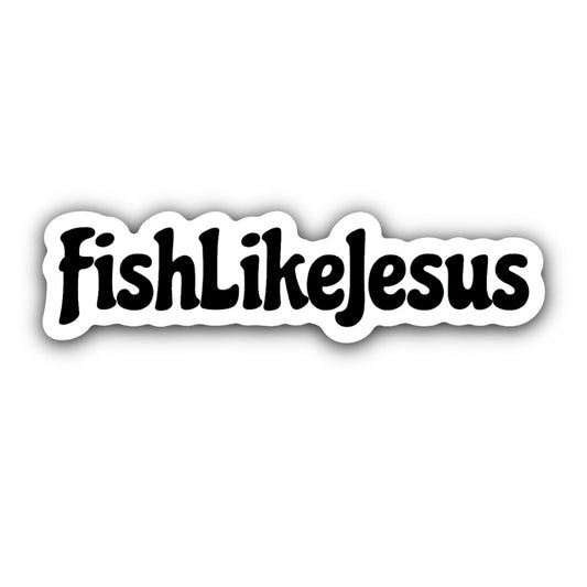 FishLikeJesus Sticker
