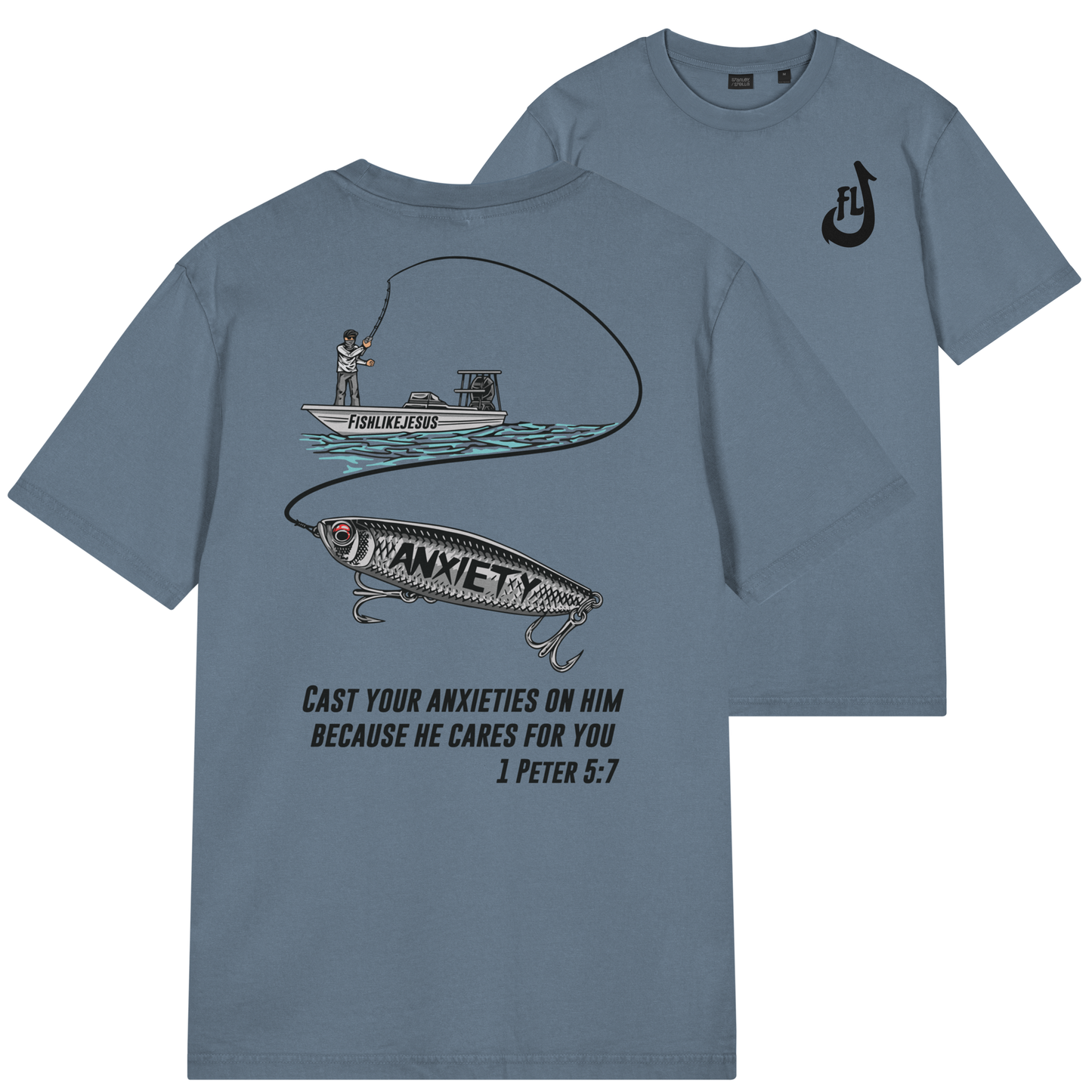 Cast Your Anxiety Vintage T-Shirt