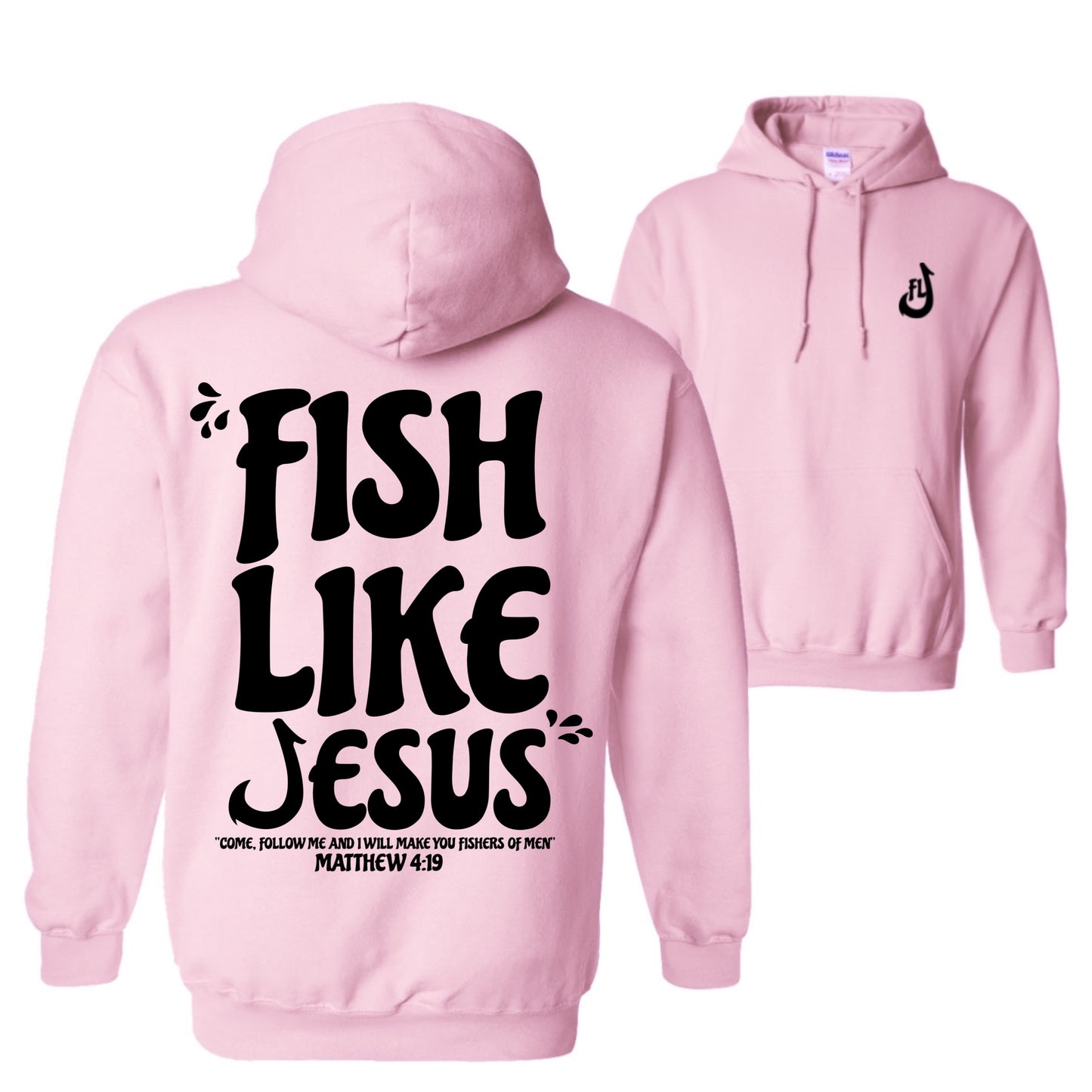 FishLikeJesus Hoodie