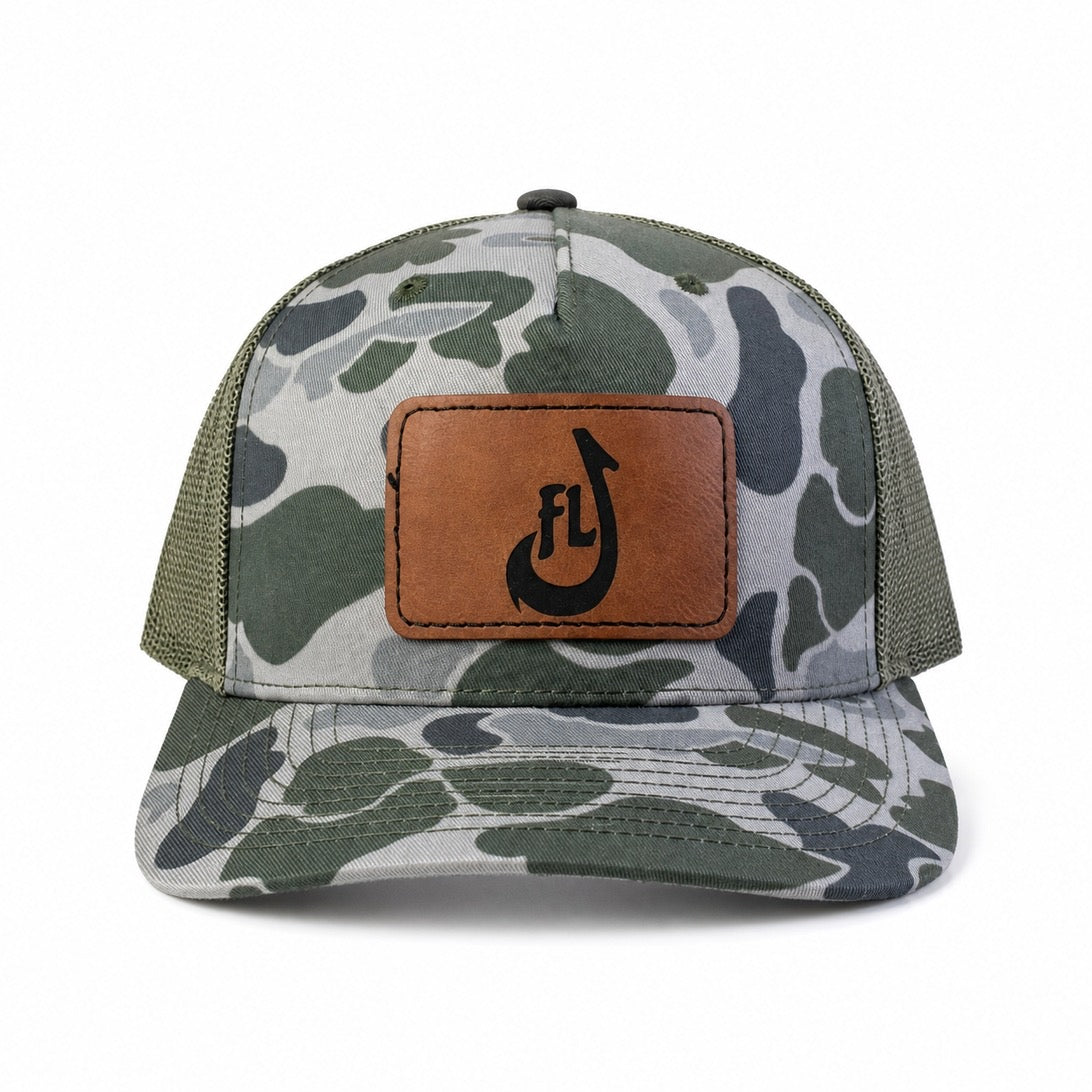 FLJ Camo Hat + Bible Verse