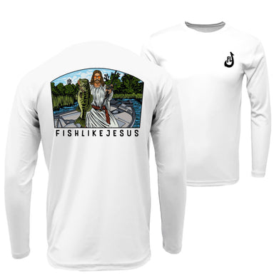 JC Bass Long Sleeve Tee – FishLikeJesus