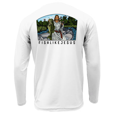 JC Bass Long Sleeve Tee – FishLikeJesus