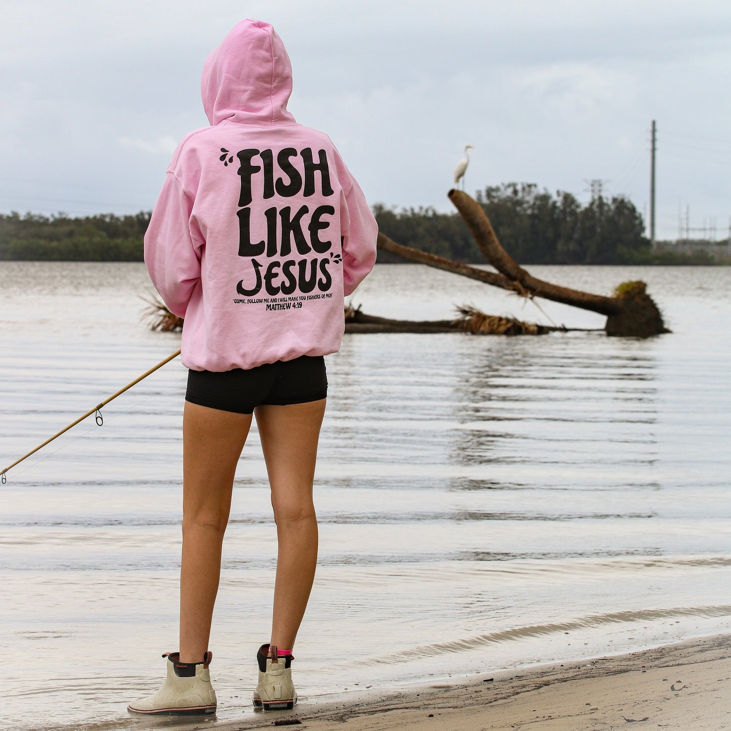 FishLikeJesus Hoodie