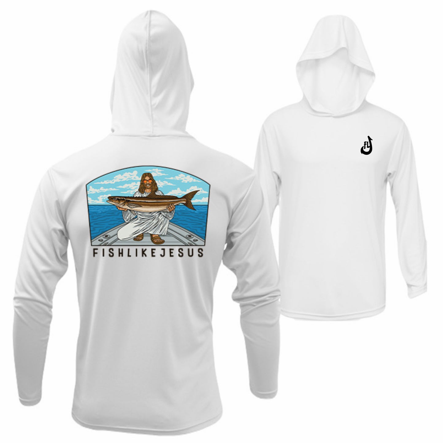 JC Cobia Hooded Long Sleeve