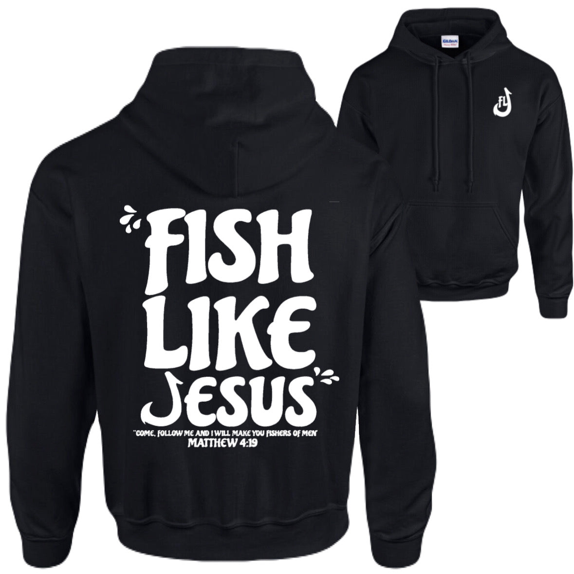 FishLikeJesus Hoodie