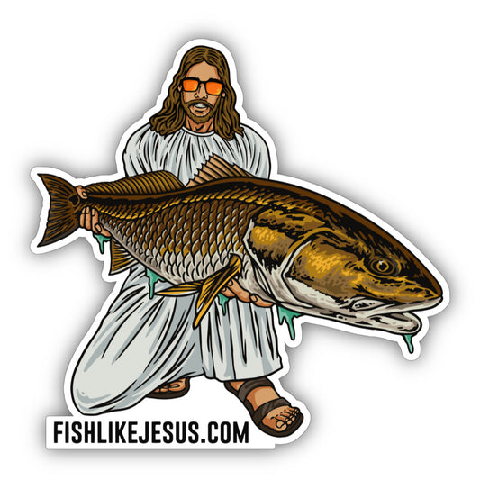 JC Redfish Sticker