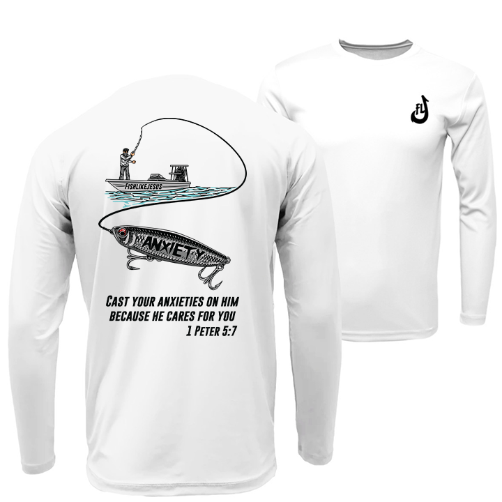 Cast Your Anxiety Long Sleeve Tee