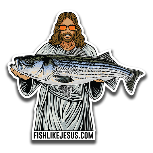 JC Striped Bass Sticker
