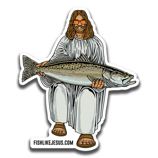 JC Sea Trout Sticker
